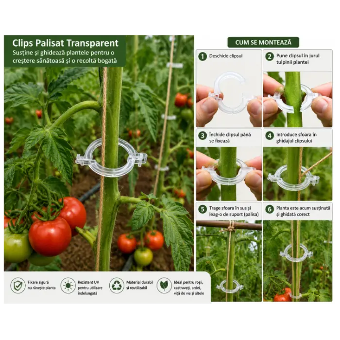 Clips Palisat Transparent EvoTools [2]