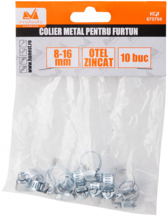 Colier Metal pentru Furtun - 5 Buc [1]