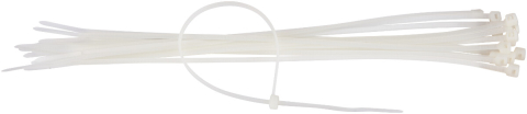 Coliere - Colier Plastic Alb EvoTools - Cantitate 100