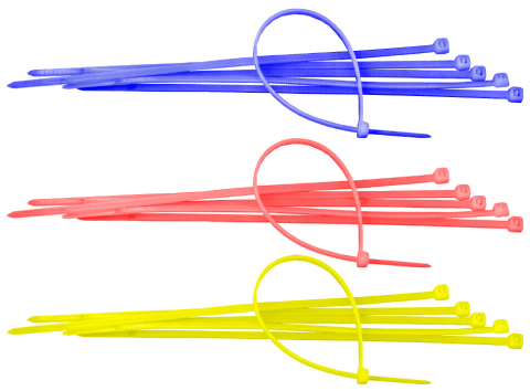 Coliere - Colier Plastic Colorat (100 bucati)