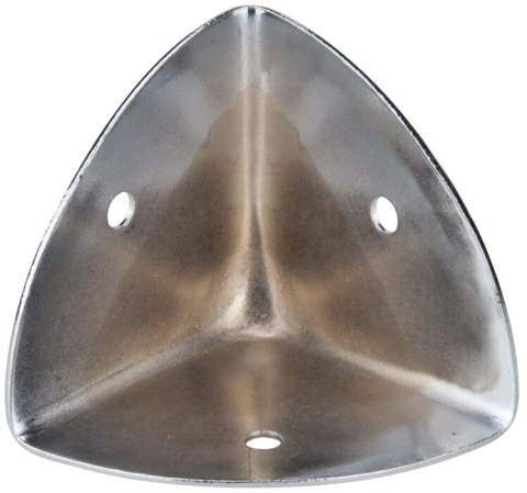 Elemente imbinare lemn - Coltar Metalic Mobila Suspendata - Dimensiuni coltar 36x36x36x1 mm Culoare coltar zincat galben