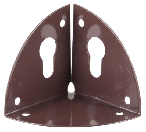 Coltar Metalic Vopsit Mobila Suspendata - Dimensiuni coltar 48x48x48x1 mm [2]