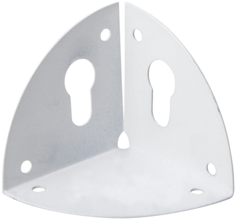 Coltar Metalic Vopsit Mobila Suspendata - Dimensiuni coltar 48x48x48x1 mm [4]