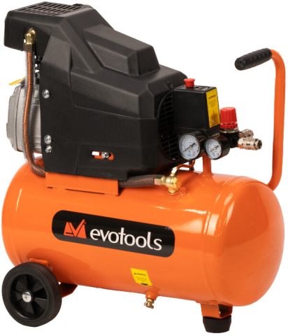 Compresoare aer - Compresor Aer CA1500 Evotools - Putere 1500 W Volum 50 l Presiune 8 bari