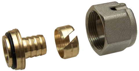 Accesorii instalati incalzire & ventilatie - Conector 24x19 PP - Diametru conector 16 mm Cod conector 28100334