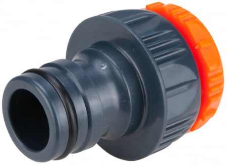 Conectori & accesorii furtun gradina - Conector Adaptor 1 robinet - Diametru 3/4 - 1 inch