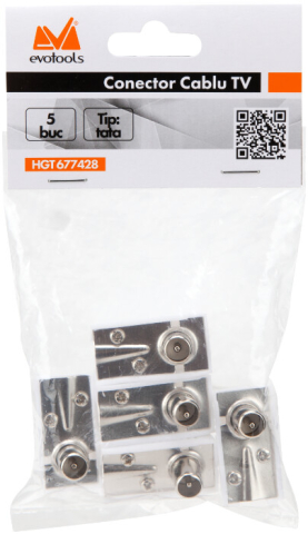 Conector Cablu TV - Tip Mama [1]