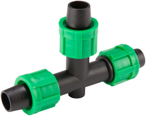 Pompe si sisteme de irigat - Conector Teu Banda Picurare 1001 - Diametru 17 mm - 1 S20