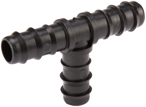 Accesorii tub picurare - Conector Teu pentru Tub Picurare 1001 - Diametru 16 mm - 1 S20