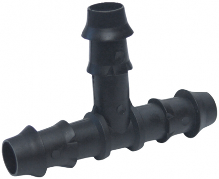 Accesorii tub picurare - Conector Teu pentru Tub Picurare - Diametru 16x16 mm