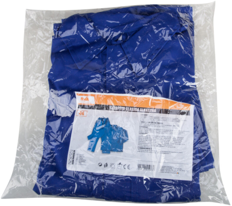 Costum Haina si Pantalon Simplu Albastru [4]