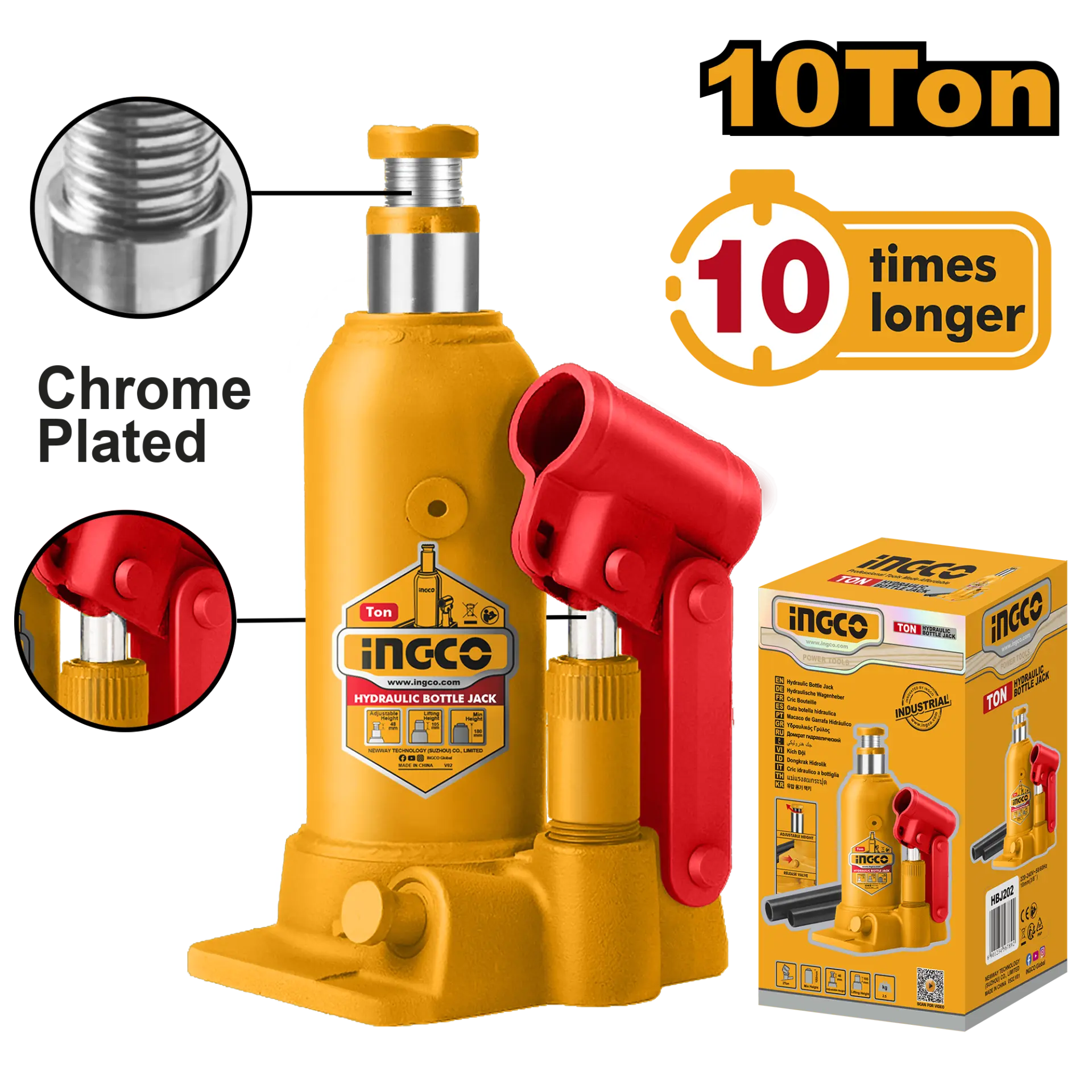 Cricuri auto - Cric Hidraulic cu Extra Ridicare
