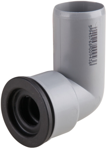 Elemente de instalatii PP - Curba Tehnica PP - Diametru 32-46 mm