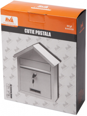 Cutie Postala Casuta - Lungime cutie 230 mm Inaltime cutie 301 mm Latime cutie 80 mm [1]