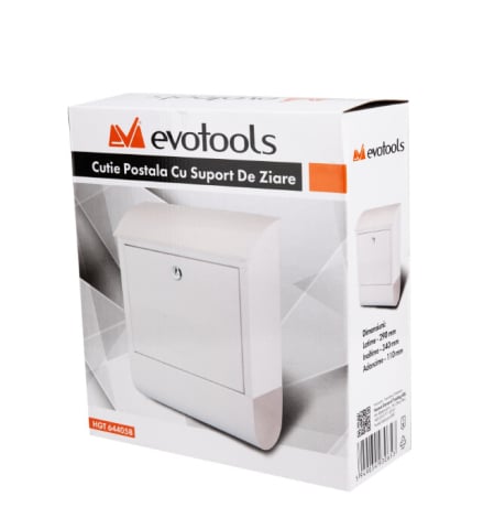 Cutie Postala cu Suport de Ziare - Lungime 290 mm Latime 110 mm Inaltime 340 mm [2]