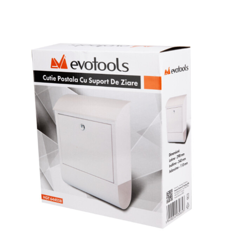 Cutie Postala cu Suport de Ziare - Lungime 290 mm Latime 110 mm Inaltime 340 mm [4]