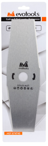 Cutit / disc cu 2 Dinti pentru Motocoasa [1]