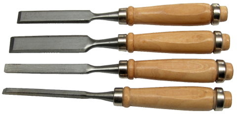 Dalta Lemn cu Maner Lemn (SET) [2]