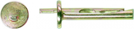 Feronerie, suruburi si elemente fixare - Diblu Percutie Zincat - Diametru 6 mm Lungime 40 mm