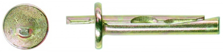 Feronerie, suruburi si elemente fixare - Diblu Percutie Zincat P - Ambalare 100 Lungime diblu 40 mm Diametru diblu 6 mm