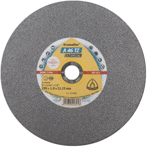 Accesorii scule si unelte electrice - Disc Abraziv Klingspor A46 TZ Special