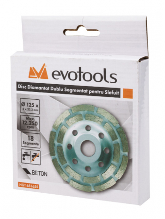 Disc Diamantat Dublu Segmentat pentru Slefuit Beton [1]