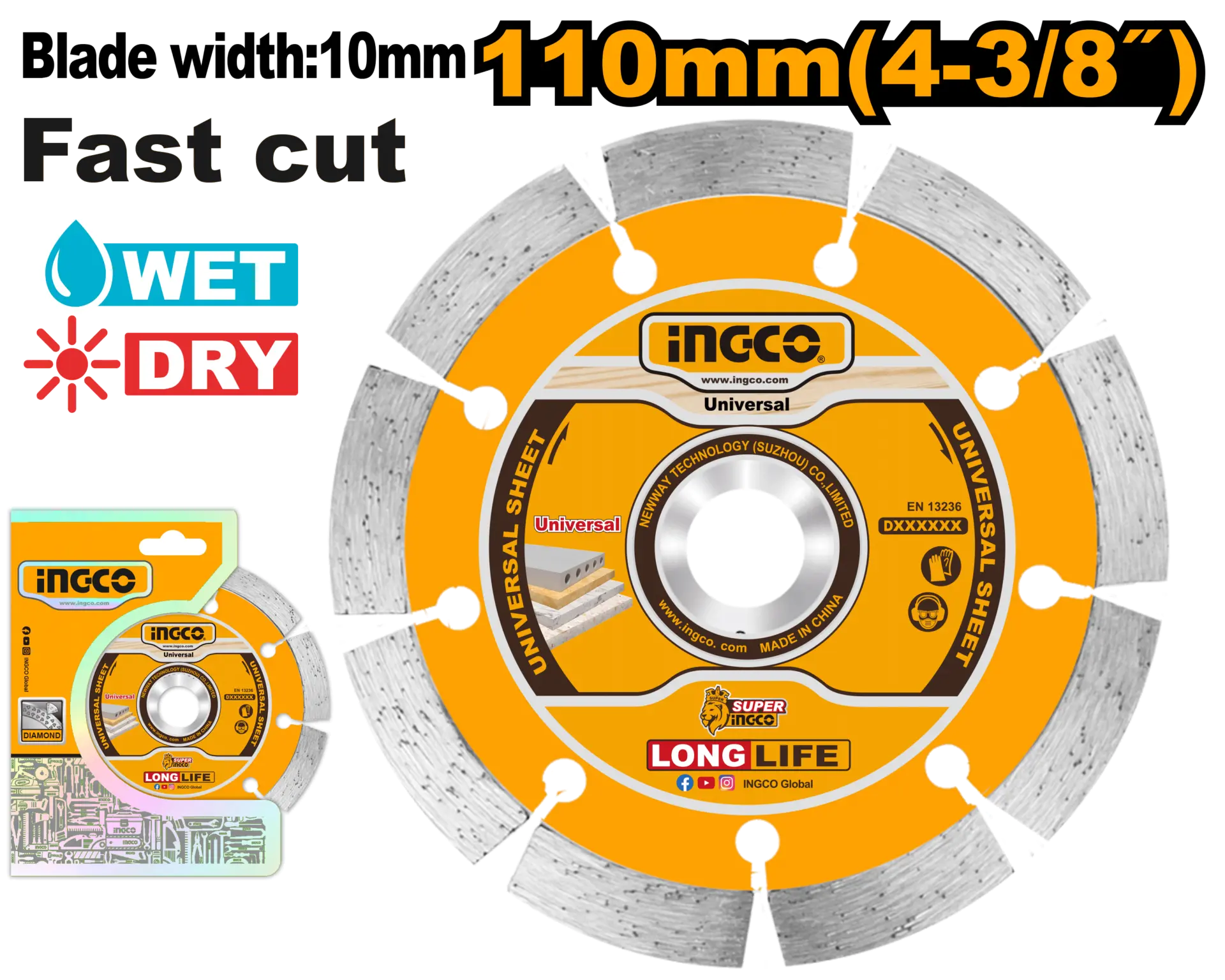 Scule & unelte - Disc Diamantat Segmentat 110mm