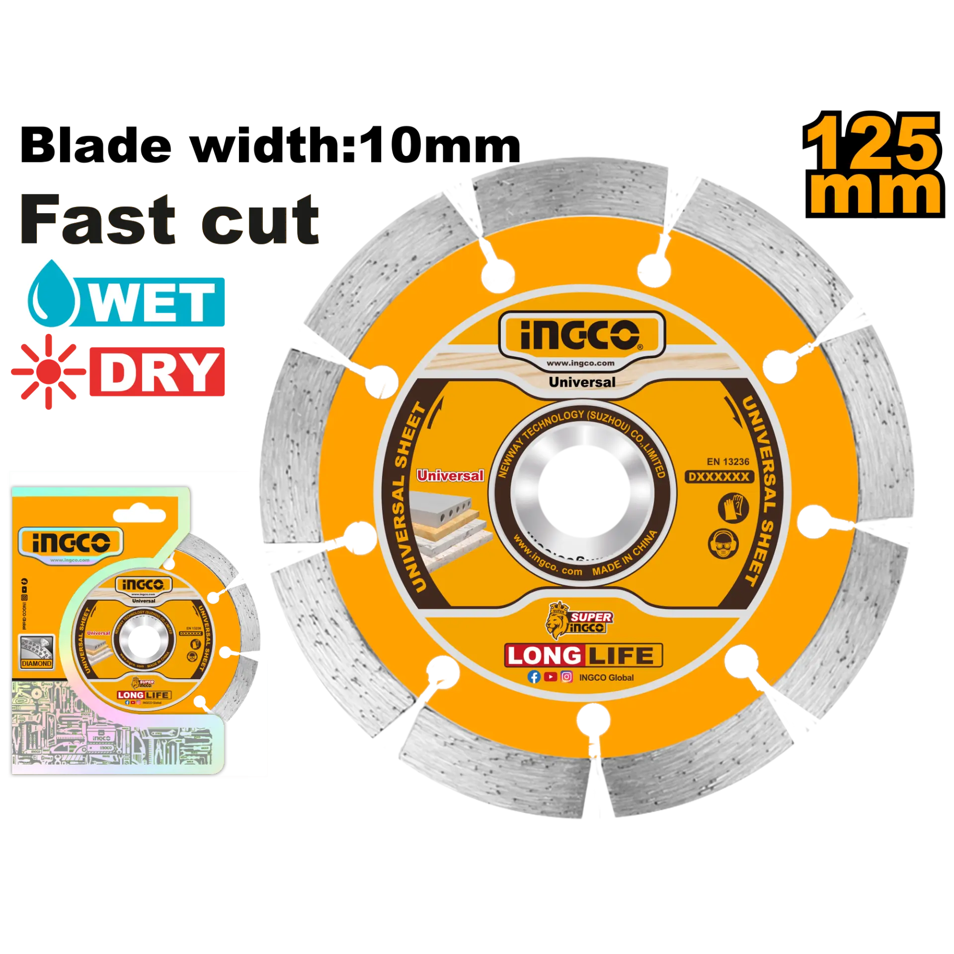 Scule & unelte - Disc Diamantat Segmentat Grosime 7.5x230mm