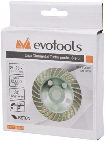 Disc Diamantat Turbo pentru Slefuit Beton [1]