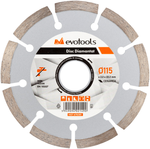 Discuri diamantate - Disc Diamantat Uscat 5262 EvoTools