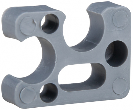 Feronerie, suruburi si elemente fixare - Distantier din Plastic pentru Plasa Sudata PD - Dimensiuni 14x20 - 14x30