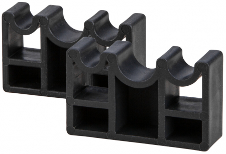 Feronerie, suruburi si elemente fixare - Distantier Rectangular din Plastic pt Plasa Sudata ATH - Distanta 2 cm