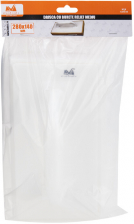 Drisca cu Burete Relief Mediu - Lungime 280 mm Latime 140 mm [1]