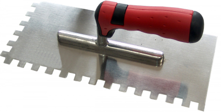 Dristi si gletiere - Drisca Zimtata Maner TPR - Latime 130 mm Lungime 280 mm Pas dinte 8 mm