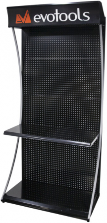 Rafturi si expozitoare - Expozitor Metalic II - EvoTools PLUS - 1000 x Latime 500 x Inaltime 2200 mm