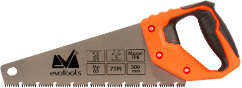 Gradina & gospodarie - Ferastrau Lemn Dinti Speciali Maner TPR Evotools