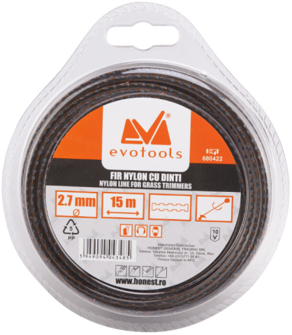 Accesorii si piese motocoase si trimmere - Fir Motocoasa Nailon cu Dinti