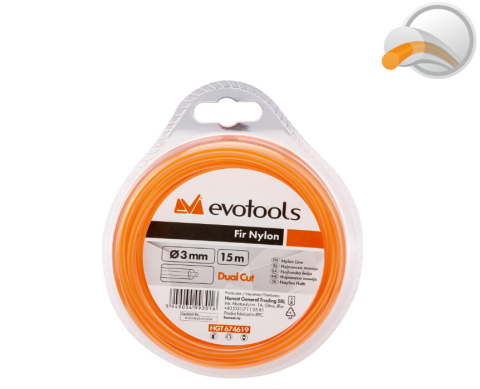 Accesorii si piese motocoase si trimmere - Fir Motocoasa Nailon Rotund Dual Cut