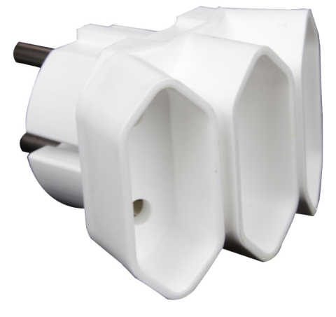 Cabluri si conductori - Fisa Adaptoare cu Trei Prize - Tip Fisa Plata