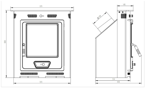 Focar Semineu Fonta EvoTools 681693 [8]