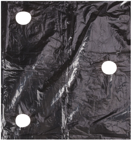 Folie Mulcire Neagra Perforata - Tip utilizare Capsuni Grosime 30 microni - 20 m.l. [0]