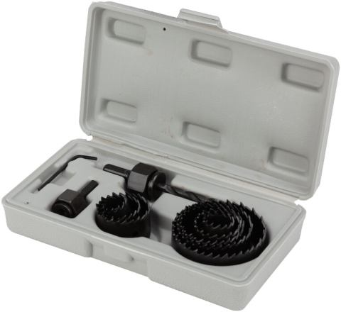 Freze circulare/carote - Freze Decupat (11 piese) - Diametru freze 19-64 mm