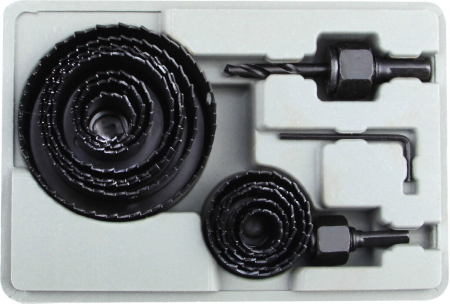 Freze circulare - Freze Decupat 16 Pcs - Diametru freze 19-127 mm