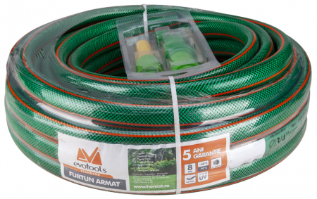 Furtun gradina - Furtun Armat cu Accesorii