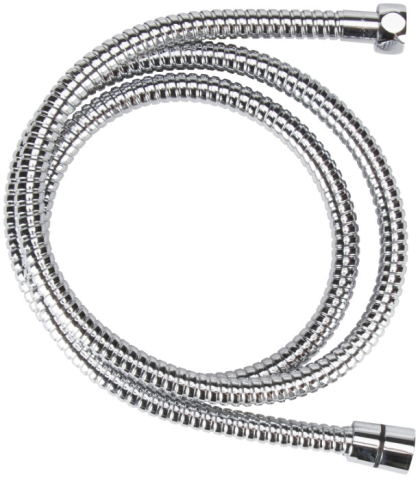 Piese pentru bateri sanitare - Furtun Dus Inox Cromat EvoSanitary - Diametru furtun 1/2 inch Lungime furtun 1500 mm