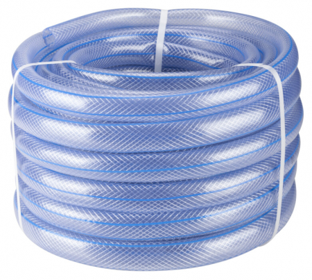 Furtun gradina - Furtun Transparent cu Insertie ETS A - Lungime 20 m