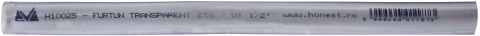 Furtun Transparent ETS ( neted sau striat ) - Tip Neted Diametru 1/2 inch Lungime 50 m [2]