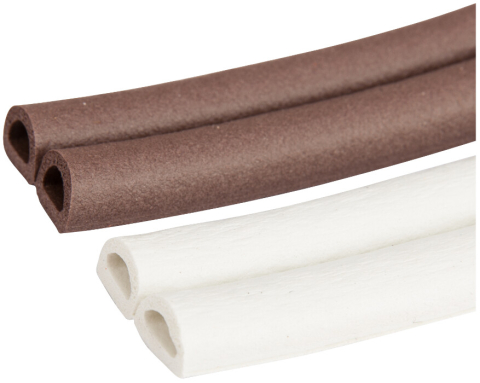 Benzi adezive - Garnitura Autoadeziva EPDM 1008 Profil D 2x50 m - Latime 9 mm Grosime 6 mm