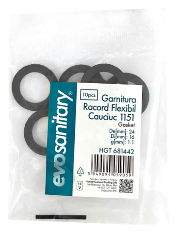Garnitura Racord Flexibil Cauciuc 1151 - 10 Buc [5]