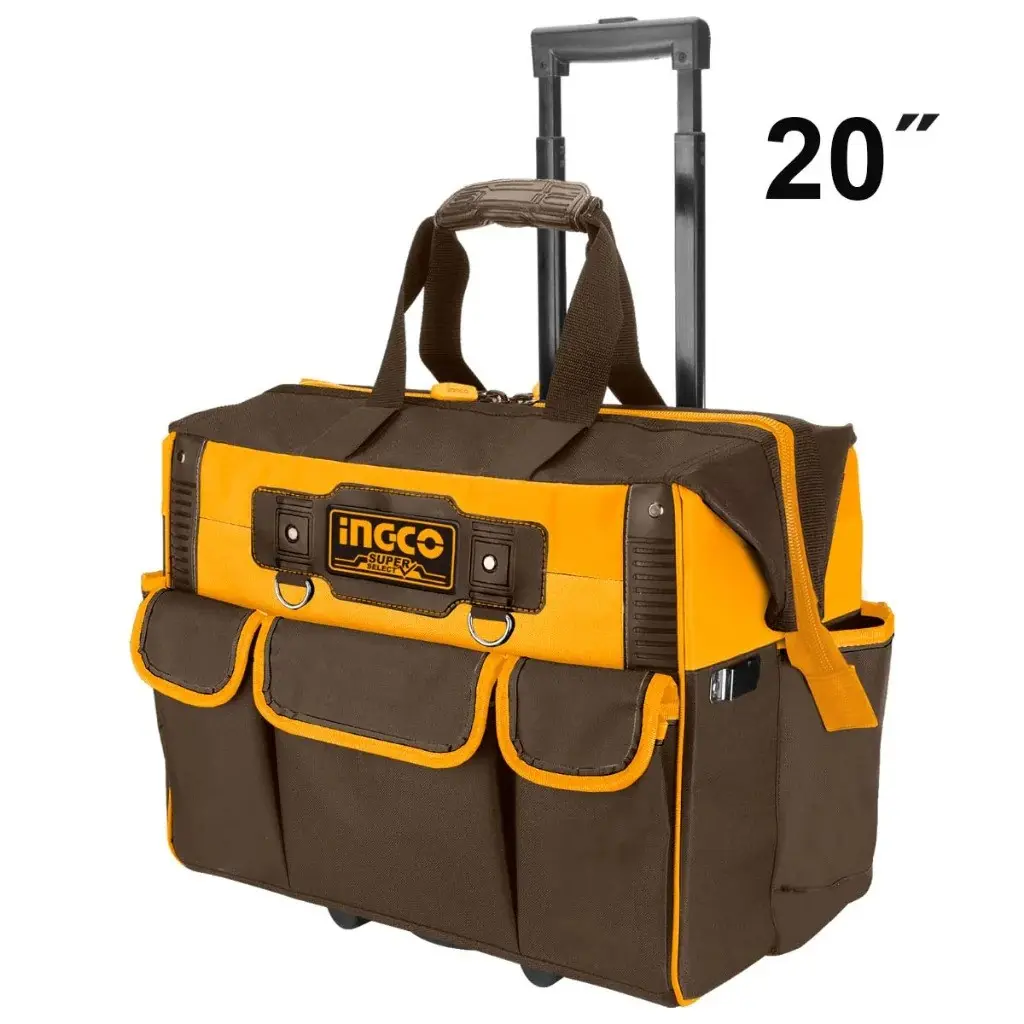 Cuti si trollere scule - Geanta Ingco 20Kg cu Tip Troler